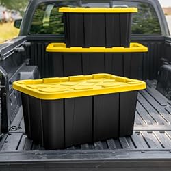 Sterilite 6-Pack Industrial Tote, Plastic Storage