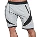 Ouber Men's Fitted Sweat Shorts Running Workout Gym Shorts