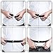 Milylove Mens Shirt Stay Black Tuck It Belt Non-slip Wrinkle Bandage Super Belt for Formal and Professional Attire