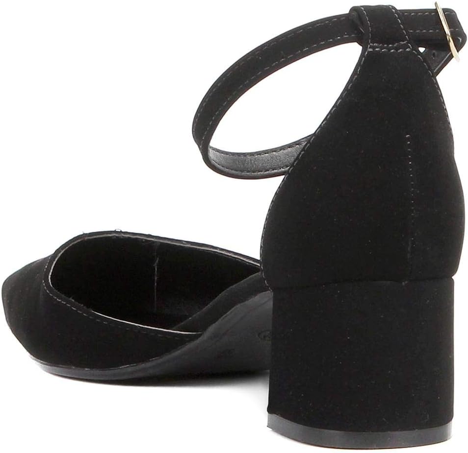 scarpin drezzup salto baixo bico fino