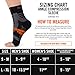 Mava Sports Ankle Brace Support Sleeves Pair - Plantar Fasciitis Compression Socks, Relieve Achilles Tendonitis, Joint Pain, Sprained Ankle - Faster Injury Recovery - Walking, Running Sport