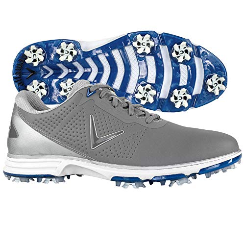 Callaway Men's Coronado Golf Shoe Grey/Blue 11.5 M US