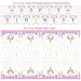 Unicorn Party Supplies Set with BONUS Pink and Gold Unicorn Headband and Birthday Sash | Decorations and Tableware | Disposable for Easy Cleanup | Serves 16 | by Pippin Products