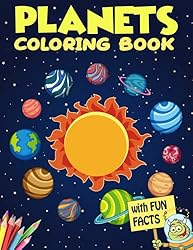 Planets Coloring Book: An Outer Space and Solar