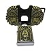 E-Clover Designer Cowboy Lighter Style Buckle Three Indian Chief Head Western Belt Buckle (Bronze)