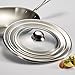 Tramontina Universal Glass Lid Stainless Steel, 80117/556DS