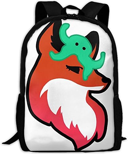 Fox Octopus Fashion Outdoor Shoulders Bag Durable Travel Camping Backpack For Adult