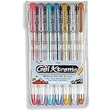Yasutomo Gel Xtreme Metallic Pens (2 Packs of 7)