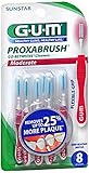 GUM Go-Betweens Proxabrush Cleaners, Moderate, 8 Count