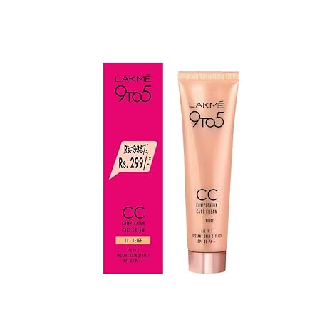 lakme 9 to 5 cc cream amazon