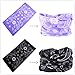 VANCROWN Headwear Wide Headbands Scarf Head Wrap Mask Neck Warmer (6PC.Paisley Series.1)