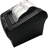 NETUM 80mm Thermal Receipt Printer, WiFi POS Printer with Auto Cutter, USB Serial Ethernet LAN Port Support Cash Drawer ESC/POS