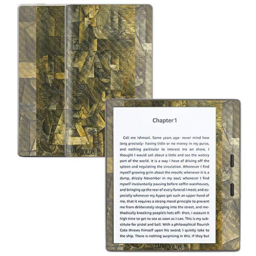 MightySkins Carbon Fiber Skin for Amazon Kindle Oasis 7" (9th Gen) - Ma Jolie |…