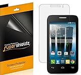 [6-Pack] SUPERSHIELDZ- Anti-Bubble HD Clear Screen Protector For Alcatel One Touch Evolve 2 (T-Mobile) + Lifetime Replacements Warranty - Retail Packaging