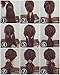 Sunny Hair 18inch Nano Bead Hair Extensions Human Hair Dark Brown Balayage Nano Hair Extensions Human Hair Invisible Nano Tip Hair Extension for Wedding 50g