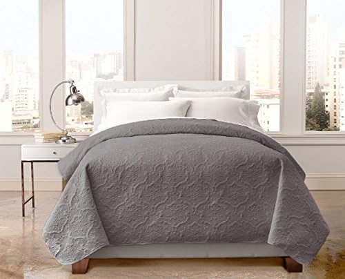 Regal Home Collections Pinsonic Quilt (Full/Queen) - Assorted Colors (Gray)