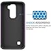 Tekcoo LG Treasure LTE Case, LG K7 Case, LG Tribute 5 Case, [Tmajor] [Purple] Shock Absorbing Hybrid Rubber Plastic Impact Defender Rugged Hard Cases Cover Shell for LG Tribute 5 / K7 / Treasure