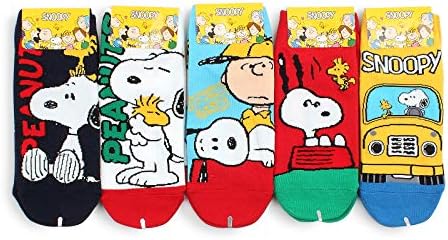 The Peanuts Movie Official Socks (Lowcut 5pairs) IL