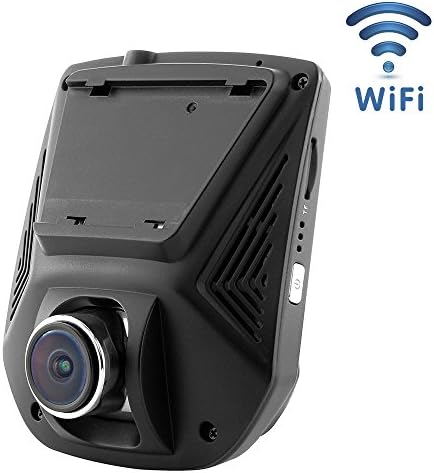 Car Dash Cam WiFi Liwithpro 2.45" LCD FHD 1080P 170 Degree Wide Angle Dashboard Camera Recorder with Night Vision G-Sensor WDR Loop Recording