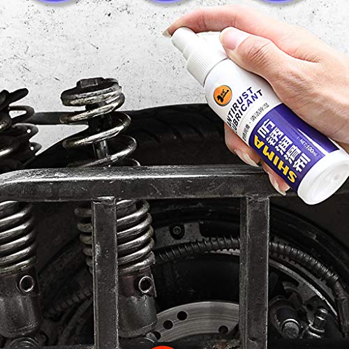 Rust Remover,Cuekondy Rust Inhibitor Spray Rust Quick Cleaming Spray Metal Protectant Anti-rust Lubricant for Metal Parts,120ml