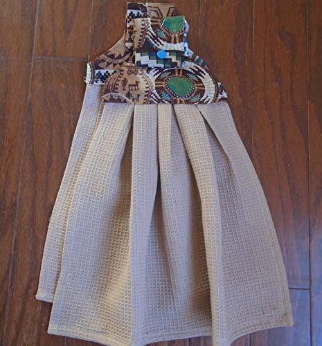 Navajo Baskets Hanging Dish Towels (Set of 2)