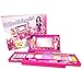 Makeup for Girls - Princess Fashion Girls Makeup Vanity Cosmetics Set - Washable Real Girl Makeup Kit - Deluxe Cosmetic Palette with Mirror for Girls - Beauty Cosmetics Girl Fashion Kit - NON TOXIC