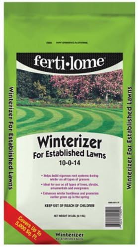 Fertilome (10900) Winterizer for Established Lawns 10-0-14 (20 LBS)
