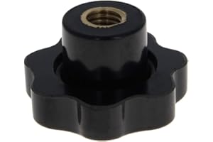 Othmro Clamping Handle Screw Knobs Handle Star Knob M12 x 50mm Female Thread 1pcs