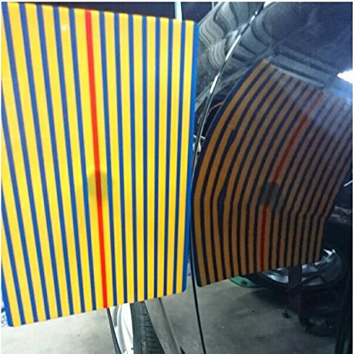 Click Here to See More Images Super PDR Car Dent Kits Stripe Line Board Paintless Dent Removal Repair Tool with Ajustment Holder Yellow