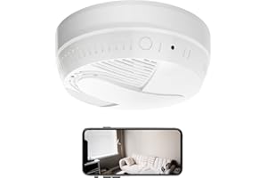 Wifi Smoke Camera HD 1080P Wireless Security Camera with Cell Phone App ,Night Vision, Motion Detection,Wifi Camera Surveilla