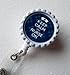 Keep Calm and Nurse On - Tartan Blue - ID Badge Holder - Badge Reel - Geeky Badge Holder, Nurse ID Badge Clip