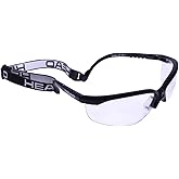HEAD Racquetball Goggles - Pro Elite Anti Fog & Scratch Resistant Protective Eyewear w/UV Protection