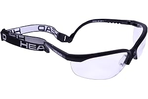HEAD Racquetball Goggles - Pro Elite Anti Fog & Scratch Resistant Protective Eyewear w/ UV Protection