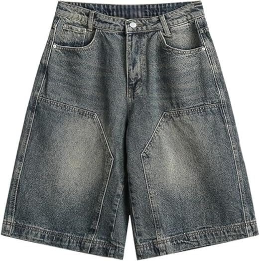 Heren Camo Cargo Shorts Casual Y2k Grunge Baggy Jorts