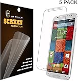 [5-PACK] Mr Shield For Motorola Moto X (2nd Generation) Premium Clear Screen Protector with Lifetime Replacement Warranty