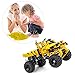 BIOZEA Building Toys Pullback Racing Car Truck Building Blocks Set 402PCS DIY Assembly Technic Educational Building Construction Block Toy Help with Brain Development for Children