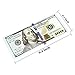 Prop Money,Copy Money Looks Real 200 Pcs Total 20,000 Dollar Props Double-Sided Printing for Movie