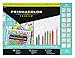 Prismacolor Premier Coloring Kit with Colored Pencils, Art Markers and Adult Coloring Book, 22 Pieces