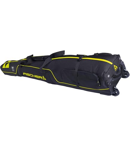 Amazon.com : Fischer Skicase Pair Alpine Race Wheeled Ski Bag
