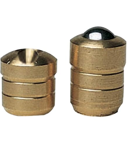 Heyiarbeit Brass Ball Catches - 20pcs, 0.28 Inch Dia, For Cabinet Closet Drawer Doors - View #5