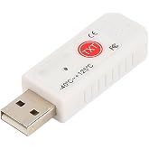 TEMPer2 USB Computer Thermometer Inside and Outside,Dual Temperature Sensor Logger, Ambient Temperature Monitoring Data Recorder,Upper Lower Limit Temperature Alarm,for Warehouse/Mall