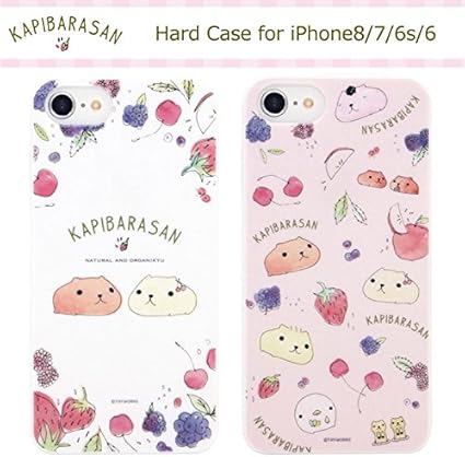 Amazon カラー ピンク Iphone8 Iphone7 Iphone6s Iphone6 カピバラさん ハードケース ハード ケース キャラクター カピバラ かぴばらさん グッズ ホワイト ピンク かわいい 可愛い Iphone7ケース Iphone8 Iphone7カバー アイフォン 8 7 6s セブン スマホケース