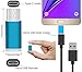 Suplik® Hi-speed Thick 3.3ft USB 3.0 Type A to C Charging Charger Data Cable for New MacBook,Pixel,LG G5,Nexus 5X 6P,USB Car Charger, + USB-C to Micro USB OTG Adapter (White)