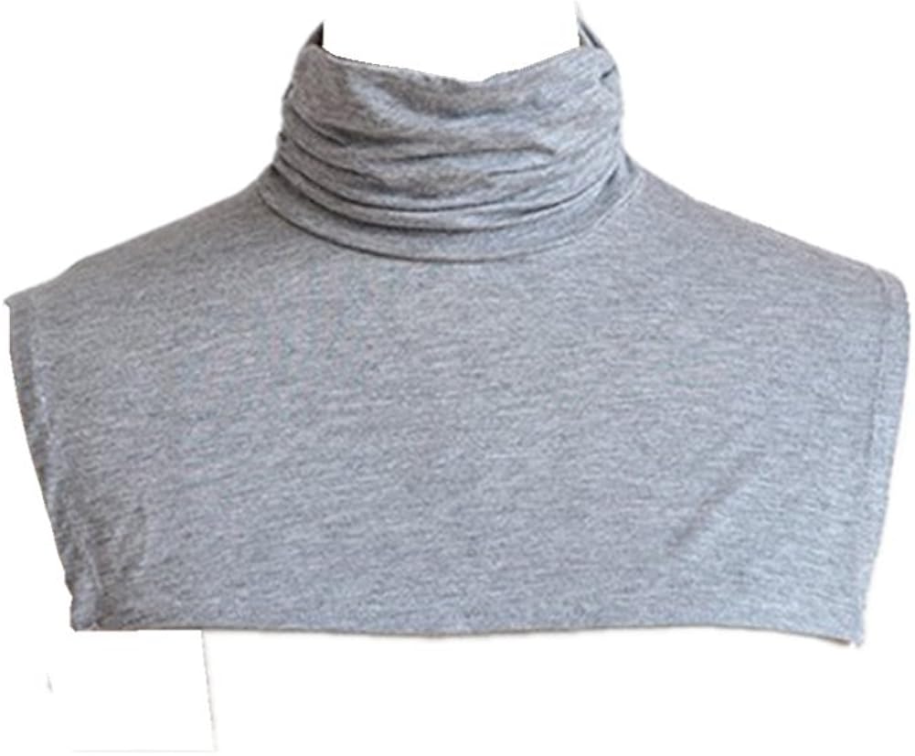 Teemall Women's Faux Turtleneck Dickey Collar Half Top Mock Blouse Neck