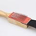 Monkeybrother Unisex Wooden Suede Sole Wire Shoe Brush Cleaner/Cleaning Brush for Dance Shoes