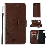 Yesyes for iPhone Xs Wallet Case, Classy PU Leather