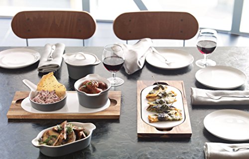 Gordon Ramsay 16-Piece Bread Street Dinnerware Set, White