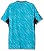 Under Armour Men's HeatGear Armour Printed Short Sleeve Compression Shirt, Meridian Blue (987)/Anthracite, Small