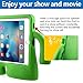 Lioeo iPad Air 2 Kids Case iPad Air Kids Case Cute 3D Cartoon Lightweight Shockproof Protection Cases EVA Foam Protective Children Cases Covers Apple iPad 5 6 Generation iPad 2017 (Green)