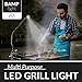 Leprekald Grilling-Don't Buy Junk-Buy Quality! Get a BAMP Light- LED Grill Light-Battery Powered Portable BBQ Light w/Built in Bottle Opener